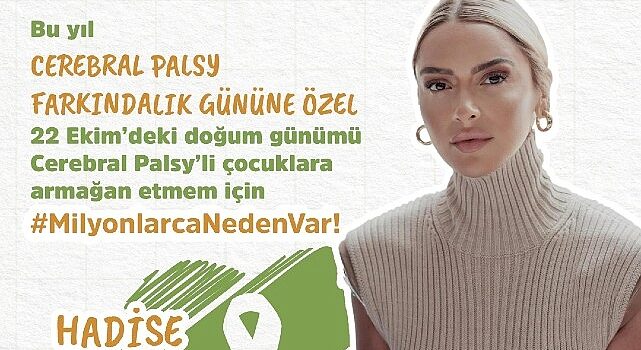 Türkiye’nin Sevilen Sanatçısı Hadise’den Anlamlı Hediye