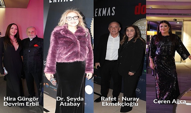 Dr Atabay ve Ekmas Grup Sponsorluğunda Gerçekleşen DORA HONOUR LIST Gecesi